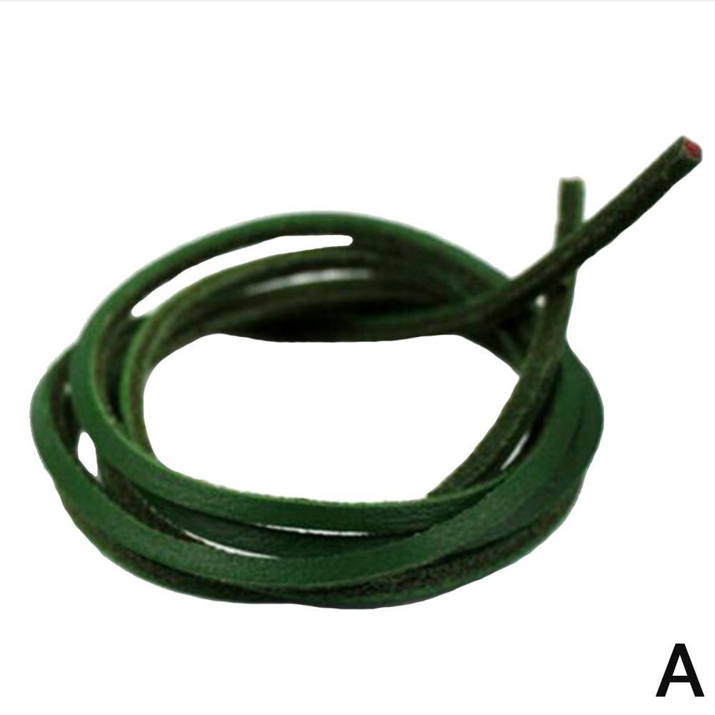 1,2 M Leder Schnürsenkel Mode Für Casual Schuhe Leder Persönlichkeit Kostenloser Trend Schnürsenkel Schneiden Le E0L4