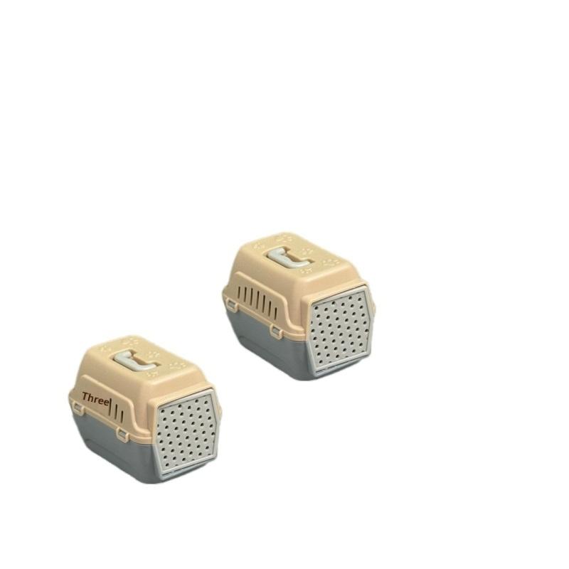 

2/4Pcs Realistic Mini Dog & Cat Cage With Door Miniature Dollhouse Pet House For Doll Accessories Mini Pets Habitat A2