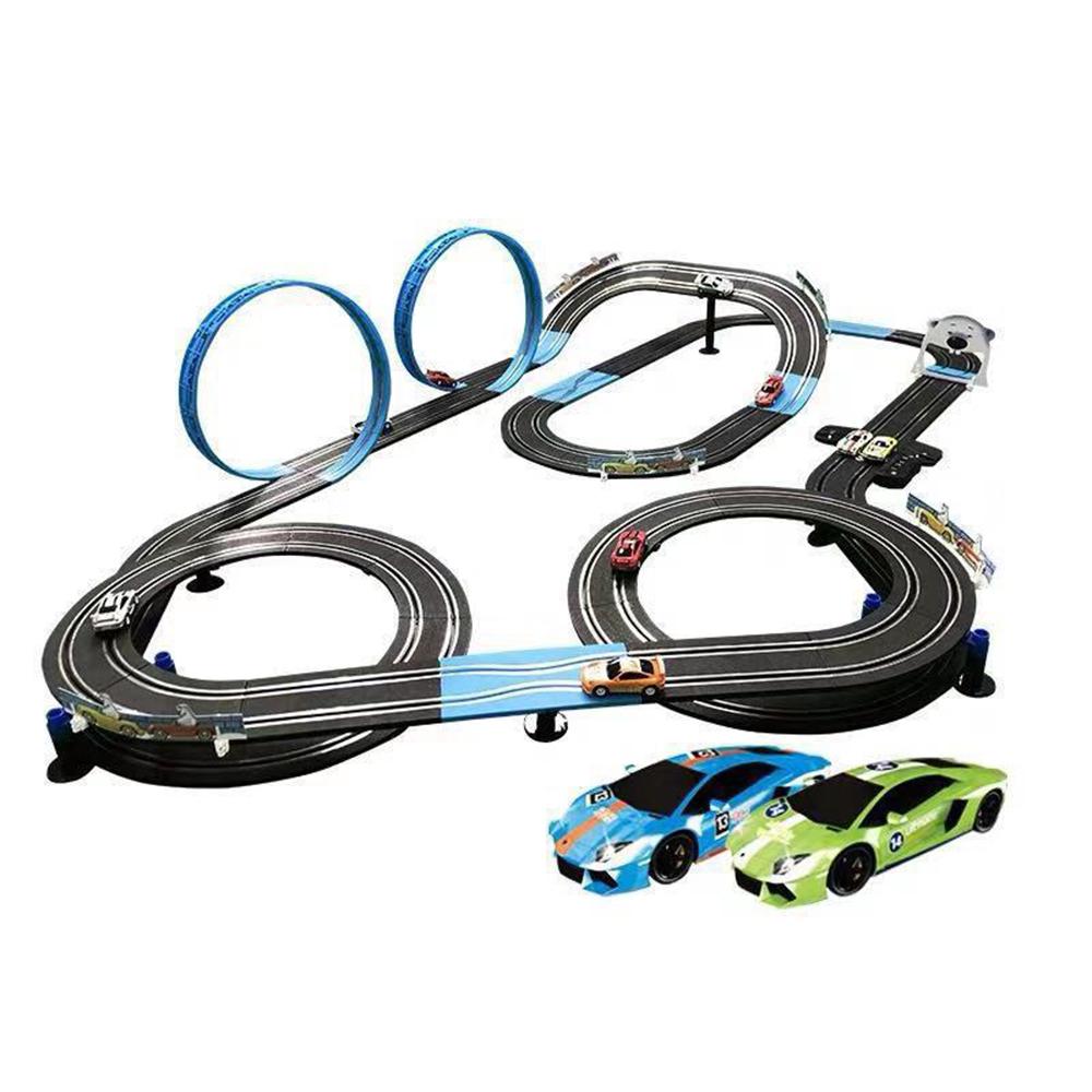 AGM Sonic Storm Kids Electric Slot Car Track – Safe, Durable Gift for Boys (CE Certified)