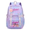 Cute Anime Kpop Printed Backpack Large Capacity Travel Bag for Teenager Girl Boy Bookbag Kid Gift Mochila