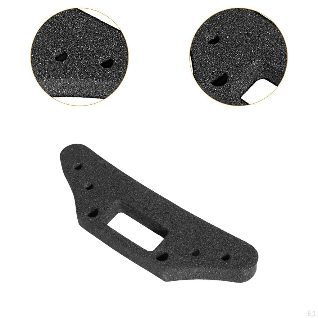 Front Sponge Foam Black Replacement Fittings Professional Spare Accessories Upgrade Part for Car