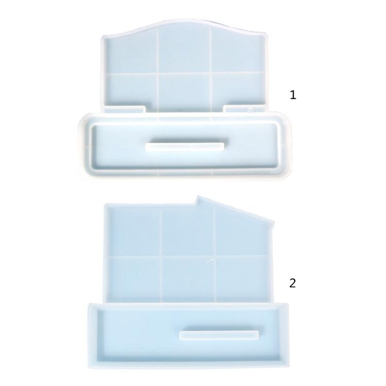 Photo Frame Resin Mold Trapezoid Silicone Epoxy Mold for Casting,Crystal Picture Frame Mold for DIY Crafts,Table Decor