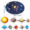 Matching Science Children Boy Girl Solar System Puzzle Jigsaw Tray Wooden Puzzle Planet Puzzles