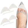 Shttown Adjustable Toe Cushion Pumps, Prevents Slip-Ups, Comfortable for Walking, Standing Work, Set of 4 (White)
