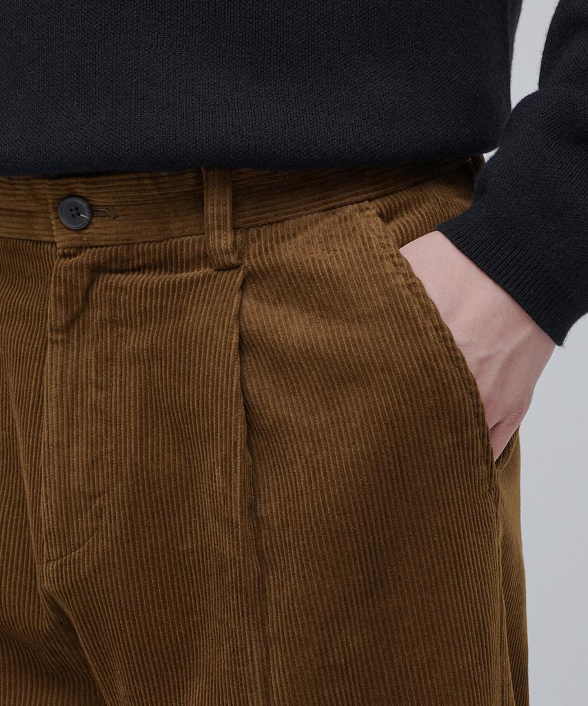 MUSINSA STANDARD Wide Corduroy Pants [Brown]