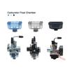 Carburator Derolt Carburator pentru PHBG ca AD Carburator Motocicletă Cameră Flotor Fund Transparent Clar
