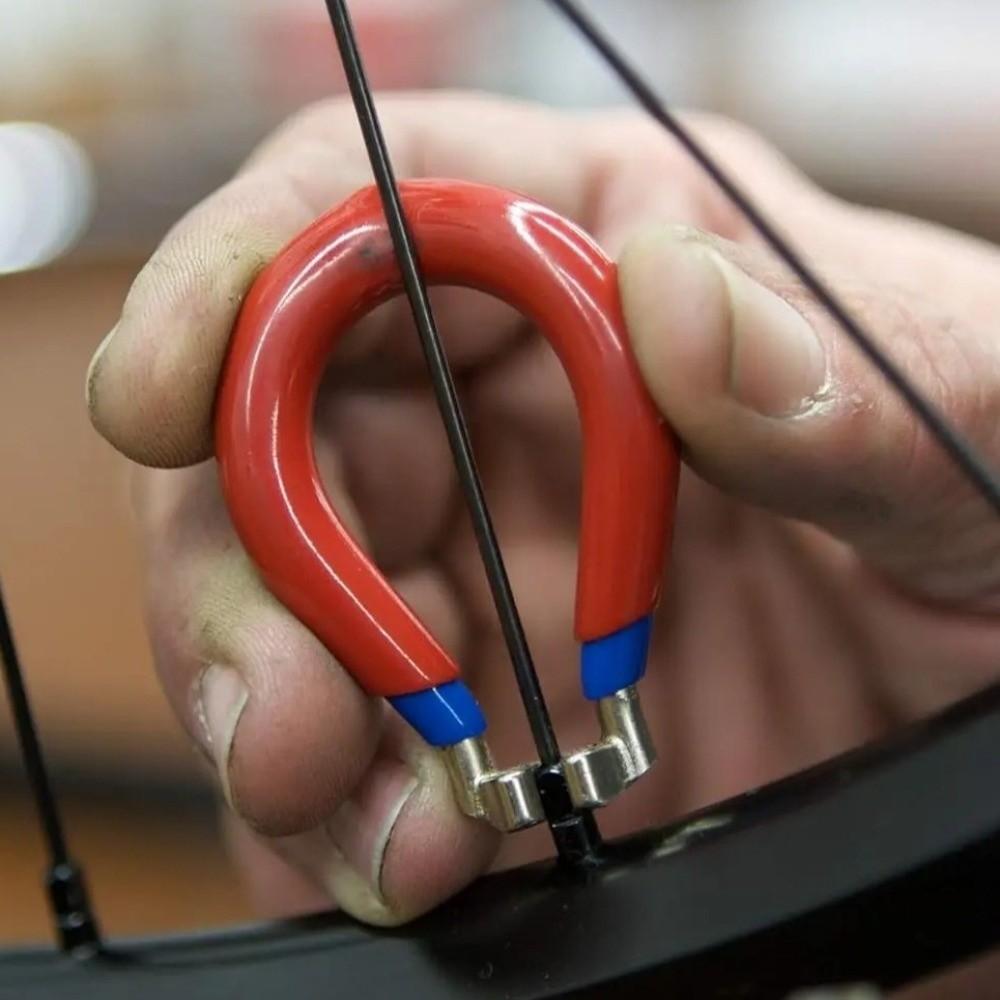 Flexible Adjustment Bike Disassemble Repair Tool Steel Wheel Rim Spanner Mountain Bike Maintenance