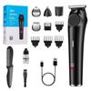 Waterproof electric shaver, household men's hair clipper, multi-functional electric nose hair trimmer set wholesale