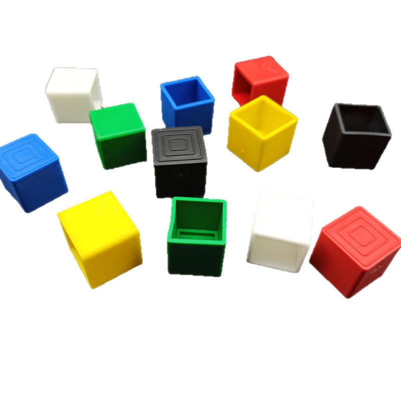 Stainless Steel Chair Leg Caps with Non-Slip Rubber Sleeves - Square, Protective Foot Covers