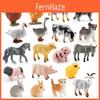 Mini Duck Pig Dog Farm Animal Pvc Model Set With Realistic Design For Home Decor And Collectors