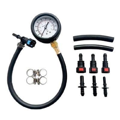 High Accuracy Fuel Pressure Gauge Accurate Readings Suitable for Automotive and Motorcycle Systems with Quick Connection