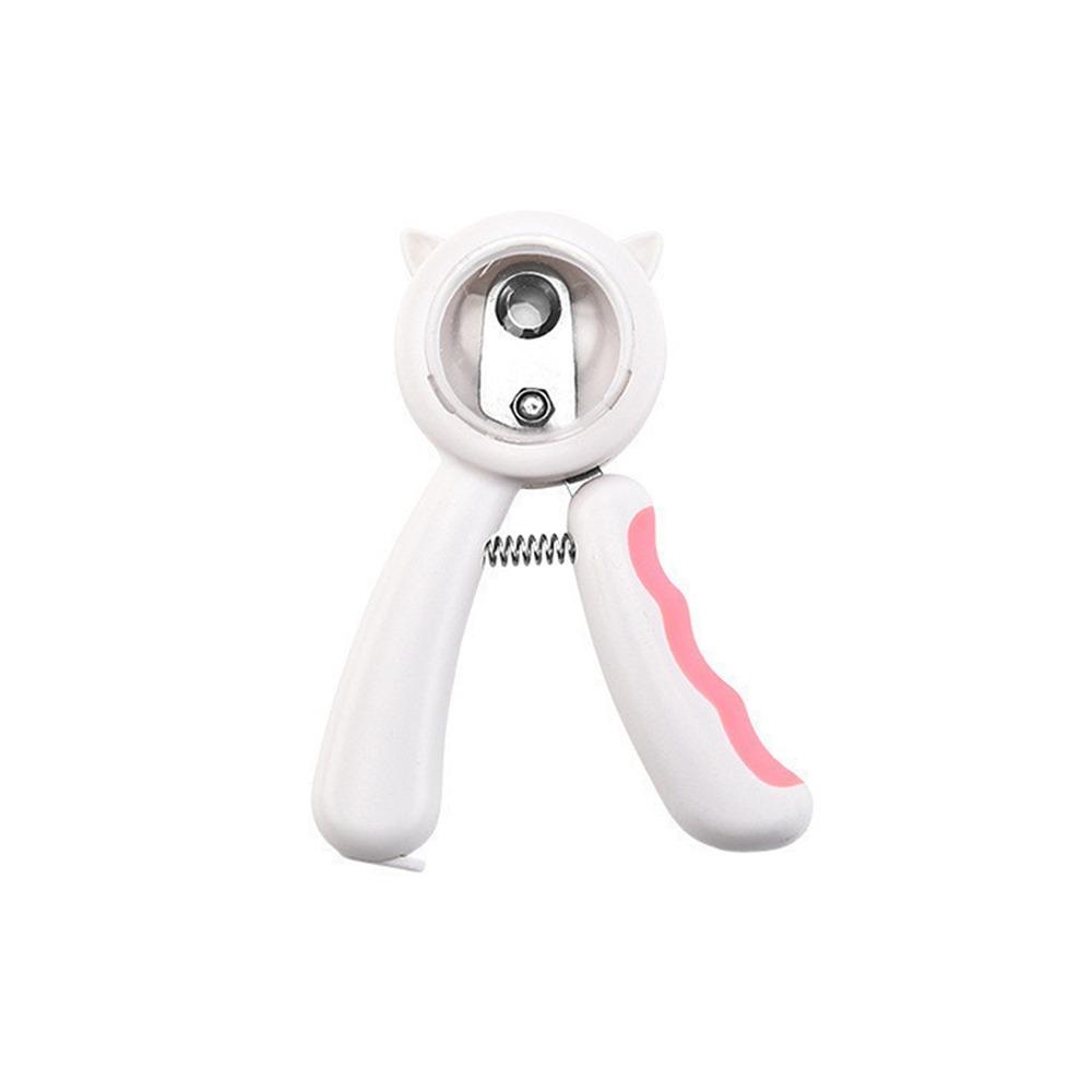

Pet Care Dog Cat Nail Clippers Anti Splash Grooming Tools New Pet Supplies Cat Grooming рожевий