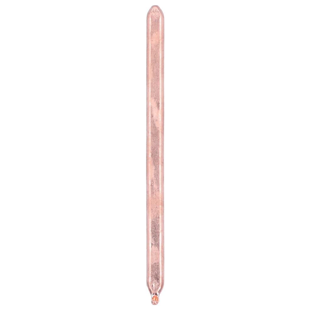 Flat Heat Pipe Brass Thermally Conductive Brass Tube for Computer Laptop Supplies 130mm