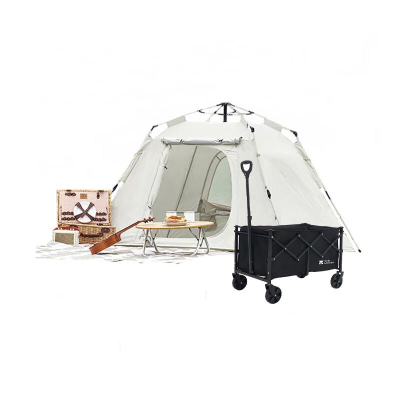 MobiGarden Starlight Cart A100 & Zero-Action Automatic Tent 130 Set