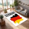 Germany national football team Printed Flannel Area Rug Non Slip Soft Polyester Floor Carpet Indoor Decor Mat for Bedroom Living Room Sofa