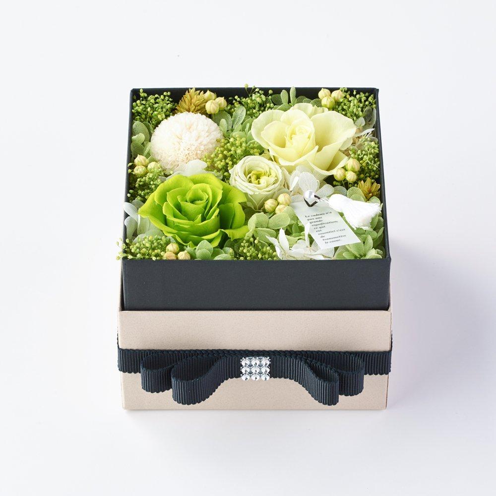 RoseDesign Preserved Flower Arrangement Gift Green Never-Withering Flowers