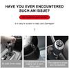 QMBR7 2025 Hots E60 Hoodie Car Gear Shift Knob Cover Manual Handle Change Lever Cover For BMW 50th X3 X5 M5 M3 E46 E90 E60 F10 E39 F30