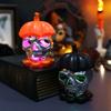 Halloween Skull Electronic Candle Lantern Ghost Festival Decoration Pumpkin Lantern Halloween Party Decoration Props Scene Cloth