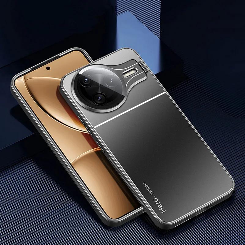 

Для POCO F7 Ultra металлический держатель объектива камеры чехол для Xiaomi POCO F7 Pro F7ultra противоударный матовый защитный чехол с подставкой For POCO F7 ultra чёрный