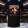 2026 Zomer UFC Anthony Smith Vechten Grafisch T-shirt Dames Sport Katoen Korte Mouw Los Vrijetijds Fitness Shirt Unisex