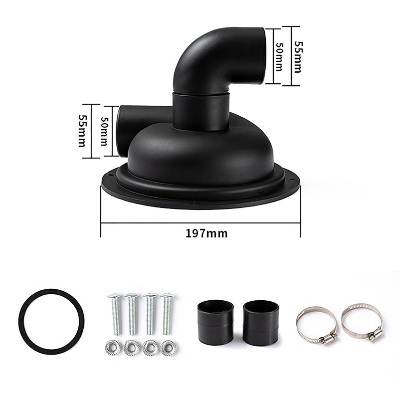 1Set Cyclone For Vacuum Cleaner Powder Dust Collector Vacuum Cleaner For Woodworking Cyclone Separator Cover