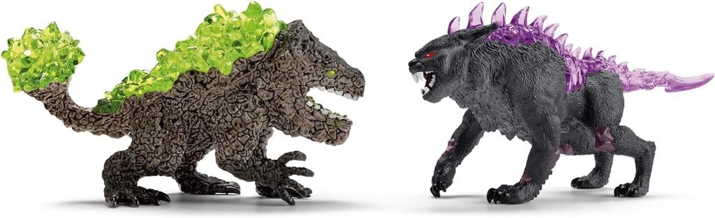 Schleich Eldorado Shadow Lynx Vs Rock Crusher 70827