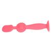Baby Butt Cream Applicator Soft Silicone Skin Friendly Suction Base Diaper Cream Spatula Red