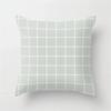 Geometric Plaids Cushion Cover Polyester Throw Pillow Cover Decorative Sofa Pillow Nordic Fashion Scottish Pillowcase 45*45Cm