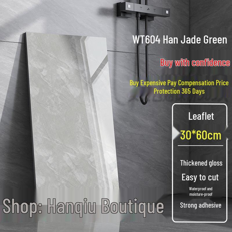 Self-Adhesive Grid Tile Wall Stickers for Bedroom, Living Room, Kitchen & Bathroom Renovation - Waterproof Decoration