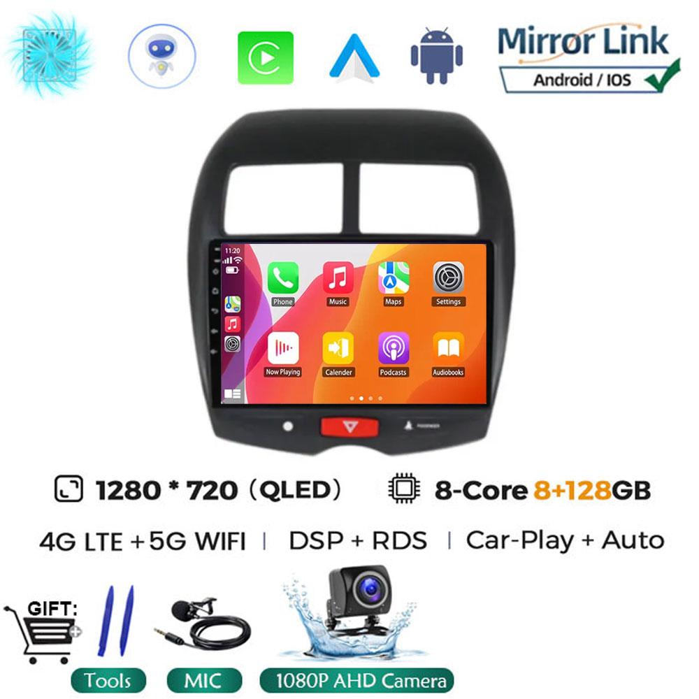 Android 14 For Mitsubishi ASX 1 2010 - 2013 2014 2015 2016 Multimedia Car TV Vehicle Video GPS Navigation Stereo Radio NO DVD