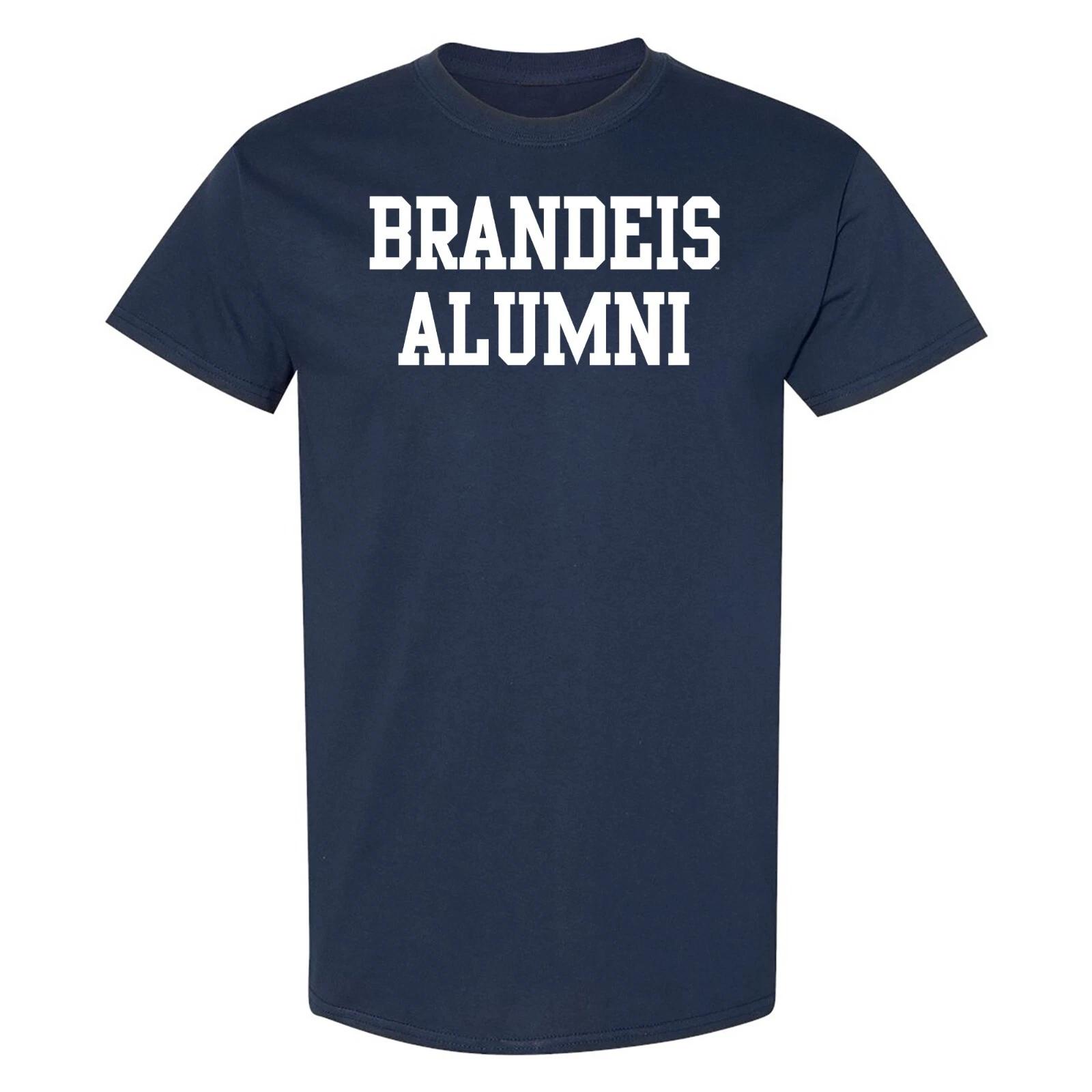 Brandeis Judges Basic Block Alumni T-Shirt - Navy 2XL