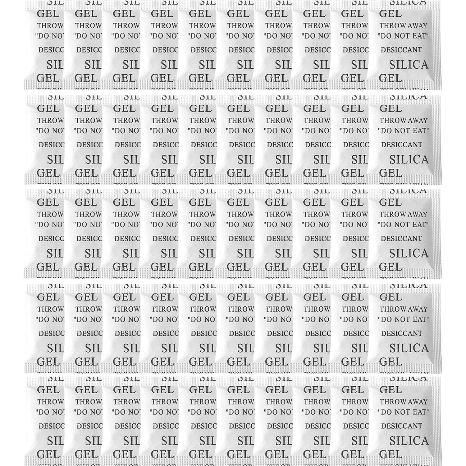 Нетоксичный силикагель бумажный осушитель поглотитель влаги осушитель 1 г ~ 10 г 10g - 50 packs