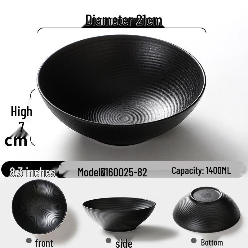 Jijun High-Temperature Melamine Noodle Bowls