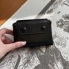 Multi-Functional Soft Leather Korean Wallet Multi-Card Slot PU Coin Purse Solid Color Compact Card Holder Daily