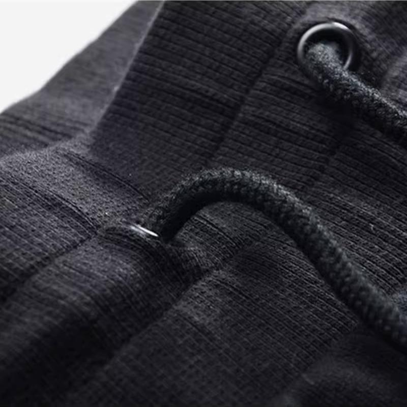 Adidas Originals Trefoil Logo Letter Print Lace-Up Sports Pants Women Pants Black AY6602