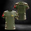 Tricou pentru bărbați, culoarea drapelului Portugaliei, cu imprimare a emblemei naționale, îmbrăcăminte unisex, de vară, cu mânecă scurtă, cămașă Memorială pentru bărbați.
