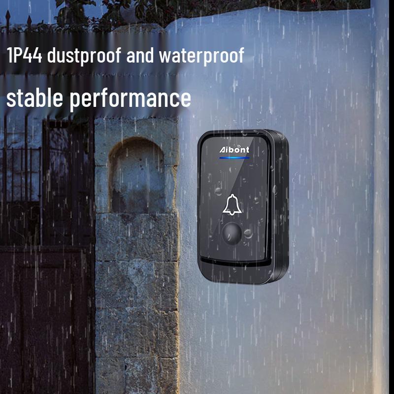 AC Wireless Doorbell with Digital Music and Remote Sensor - EU/UK Standards