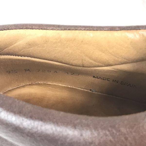 Spain 80s-90s Mezlan Chukka Boots 9.5M 27.5cm Brown Leather Dress Shoes(USED)