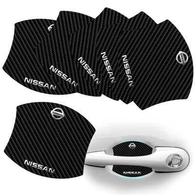 TANAMACHI Door Handle Protector for Car Magnetic Scratch Resistant Carbon