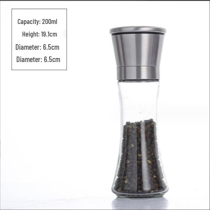 Sichuan Manual Pepper Grinder for Black & White Peppercorns - Household Seasoning Tool
