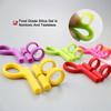Children's Chopsticks Finger Sleeve Sticks Wood Cartoon Learning Reusable Training Helper  Home Products Detachable Adjustable