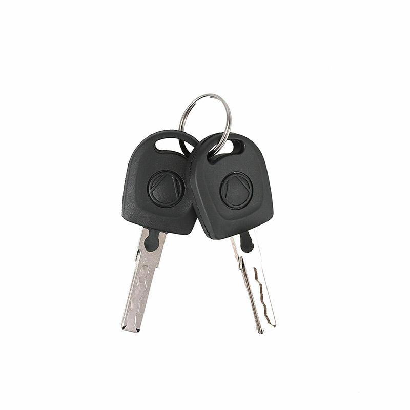 1 Pair Front Left Right Door Lock Barrel with 2 Keys for VW GOLF IV MK4 BORA POLO 9N FOX 5Z1 SKODA FABIA Exterior Parts