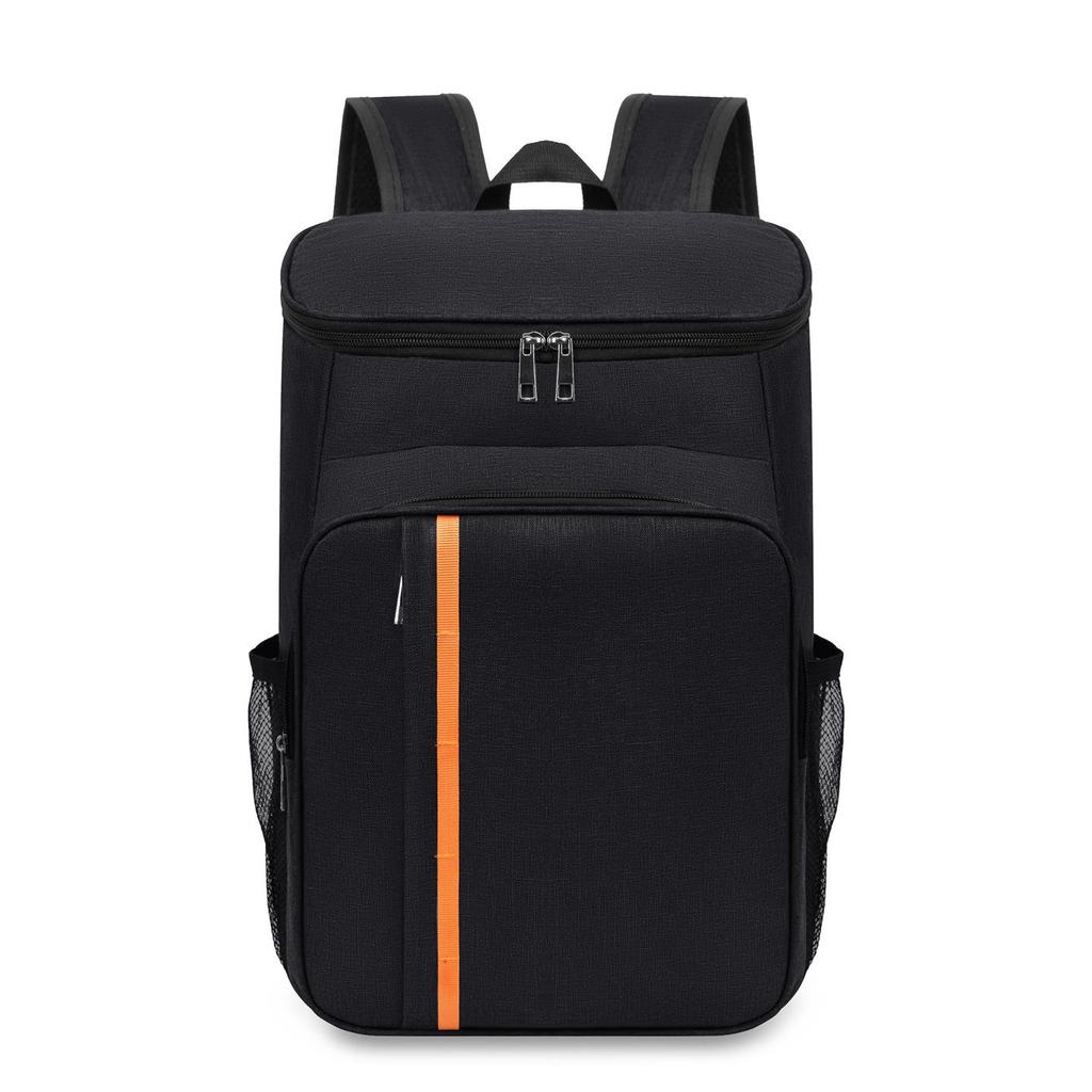 Men's Double Shoulder Casual Backpack - High-End, Insulated, Large Capacity, Lightweight, Thickened, Water-Repellent Travel and Picnic Bag