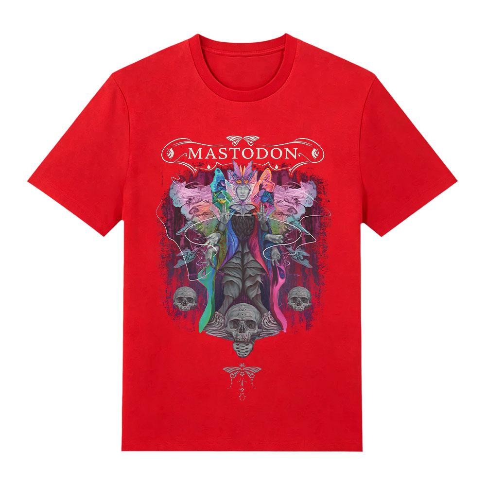 Marrow Deep T-Shirt Mastodon Band 2026 Album Cotton Graphic Tee Men Women Summer Streetwear Top Unisex Casual Loose Streetwear XS