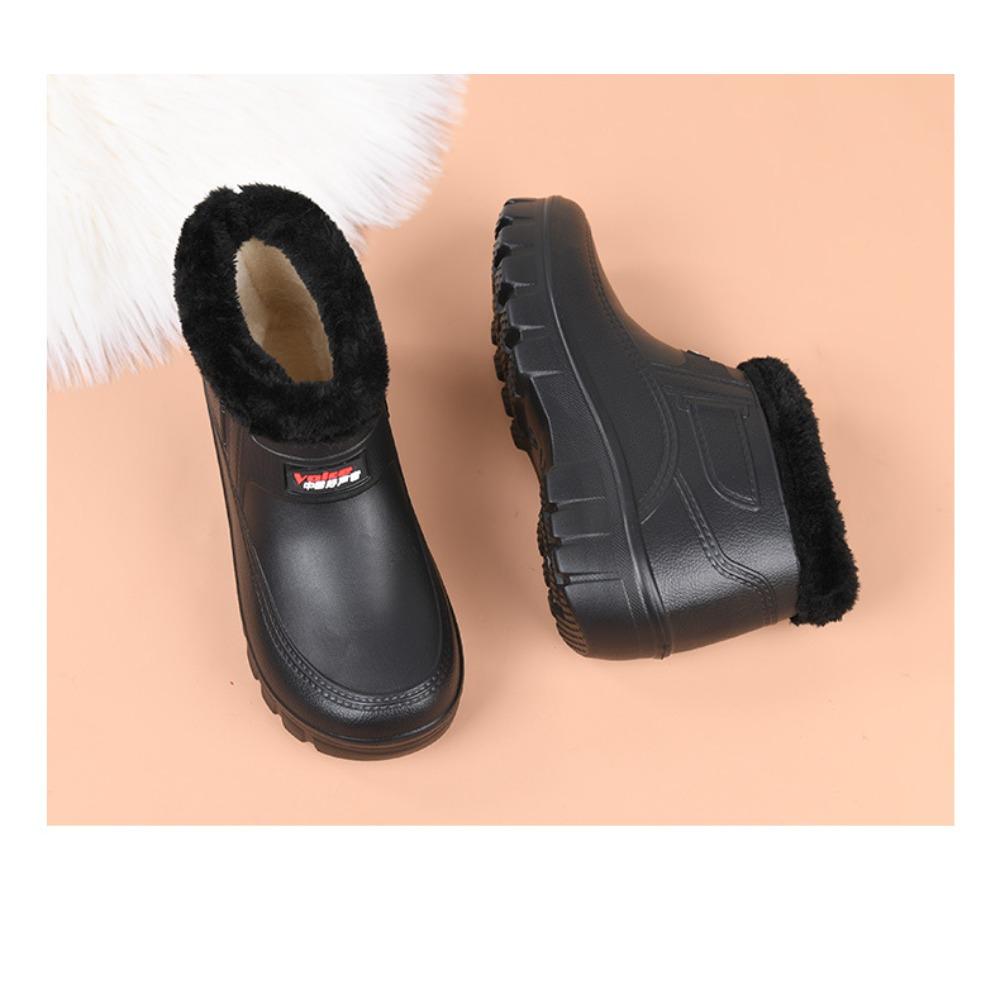 **Herren Damen EVA Wasserdicht Winter Schneestiefel Warm Anti-Rutsch Arbeitsstiefel Kältebeständig Outdoor**