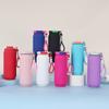 500ml Matte 304 Stainless Steel Water Bottle, Insulated Can-Style Flask with Carry Lanyard for Outdoor