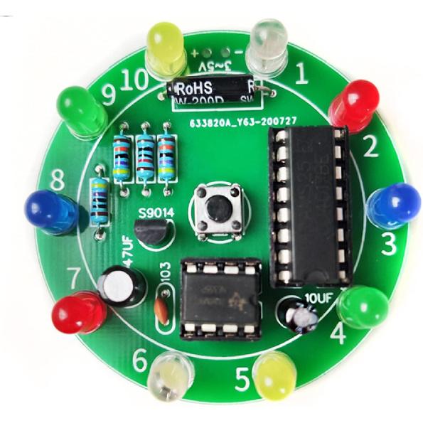 DIY Practical Soldering Practice Kit Practice Learning Electronics Training Board