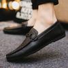Men's Social Shoes Casual Slip-on Shoes Designer Loafers for Men Flat Walking Shoes