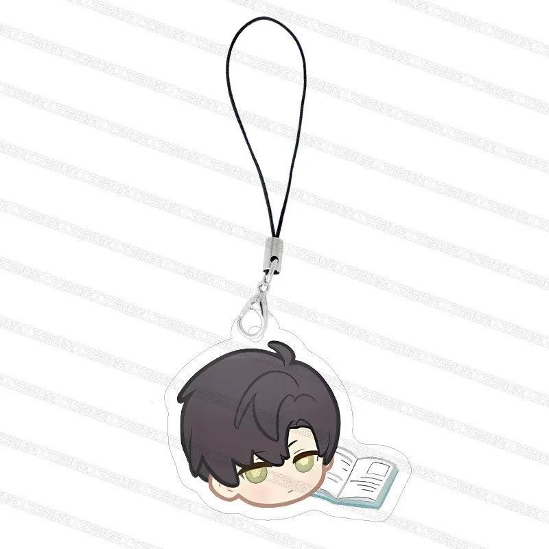 Big Avatar Love and Deepspace Anime Mobile Phone Lanyard KeyChain Sylus Zayne Men Women Print Figure Hanging Key Rope Pendant