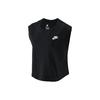 Nike Tank Tops Women's Black Crew Neck Moderate Straight Fit FB8226-010